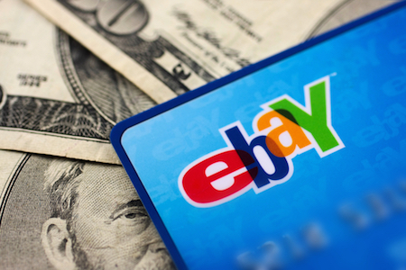 Ebay Karte auf Geld