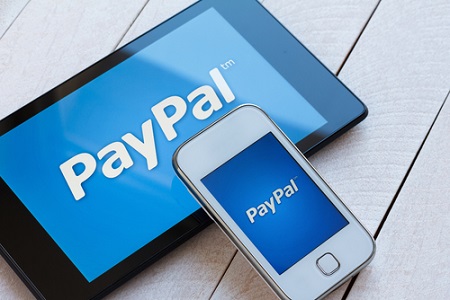 PayPal auf Smartphone und Tabelt