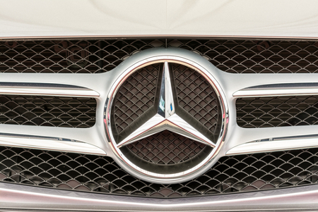 Detail-Aufnahme, Auto aus dem Hause Daimler