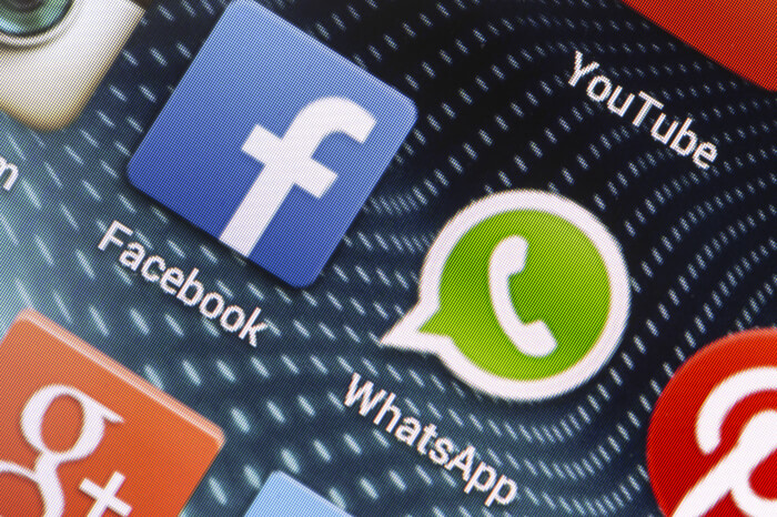Facebook- und WhatsApp-Apps