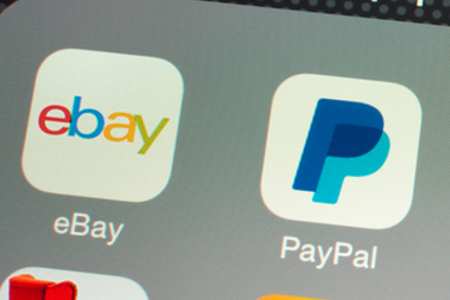 Ebay und Paypal App auf einem Smartphone