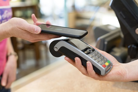 NFC-Zahlung mit Smartphone
