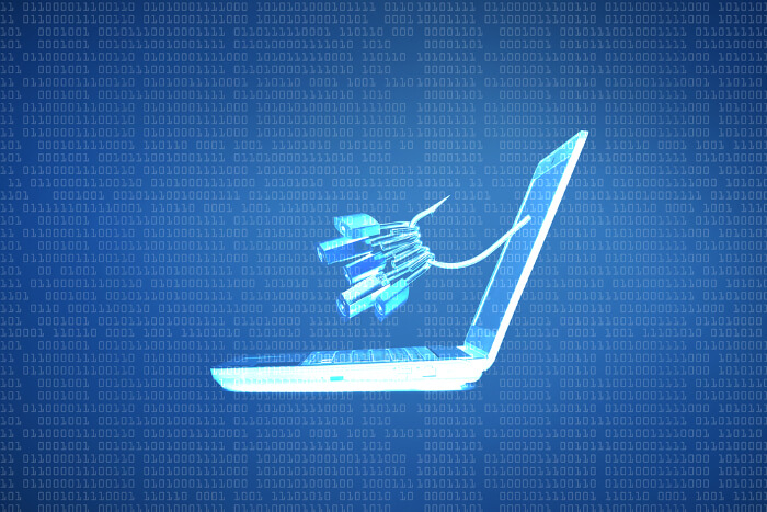Phishing im Internet: Hacken schnappt sich Daten