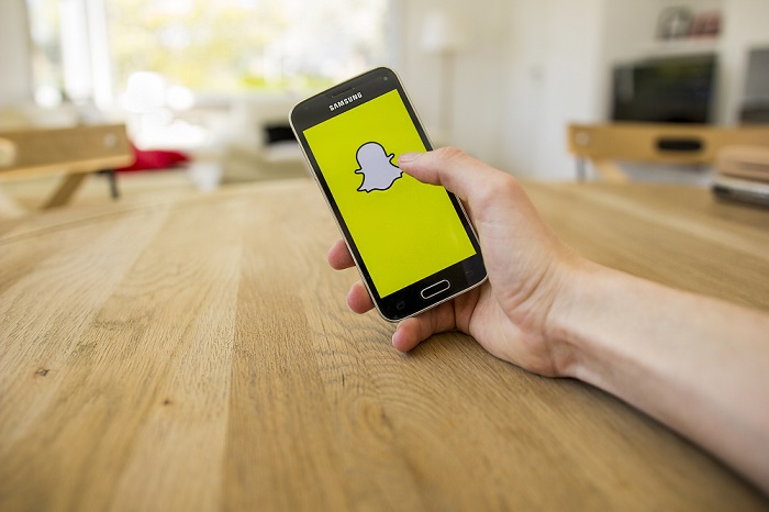 Snapchat-Smartphone