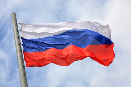 Russische Flagge