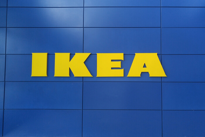 Logo des schwedischen Möbelhauses Ikea
