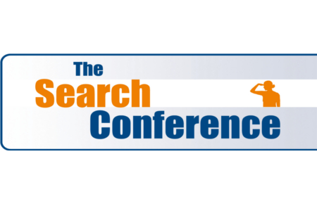 the search conference logo