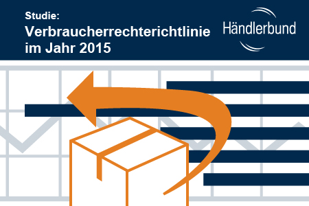 Händlerbund Studie zur Verbraucherrechterichtlinie in Jahr 2015 