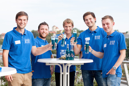 Das Babo Blue-Team: v.l.n.r: Ludwig Gerlinger, Robin Stein, Patrick Loy, Hans-Kaspar Mayer, Josef Kimberger