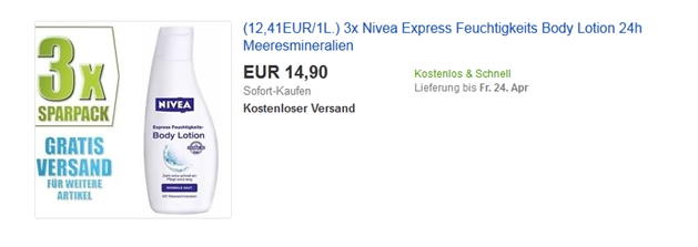 Screenshot ebay.de