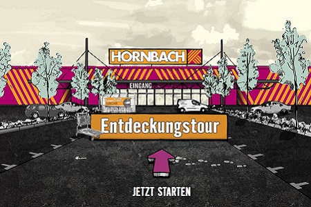 Hornbach virtuelle Tour
