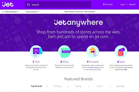 Jet.com - Jet Anywhere Screenshot