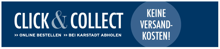 Click & Collect-Banner von Karstadt
