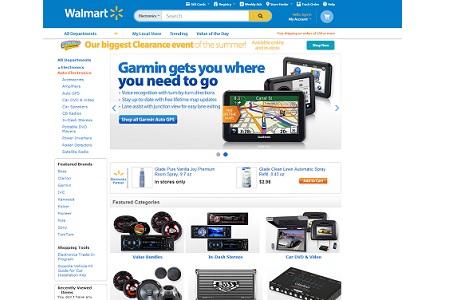 Der Online-Shop von Walmart wird überarbeitet.