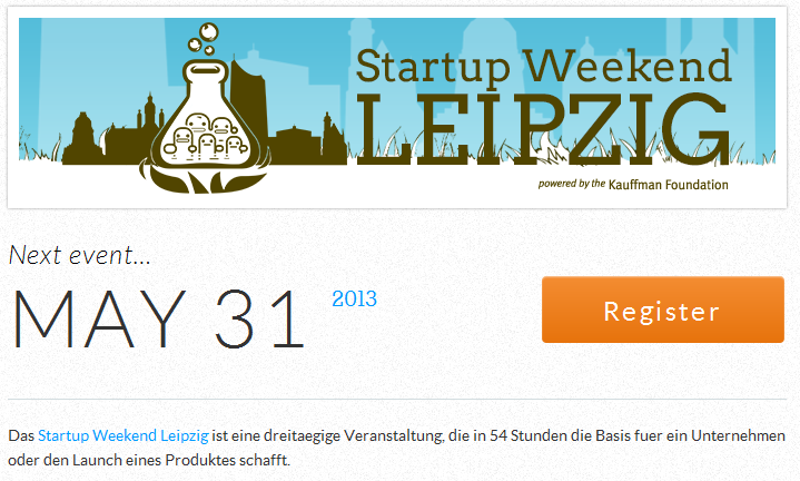 54 Stunden für Gründer – erstes StartUp Weekend in Leipzig