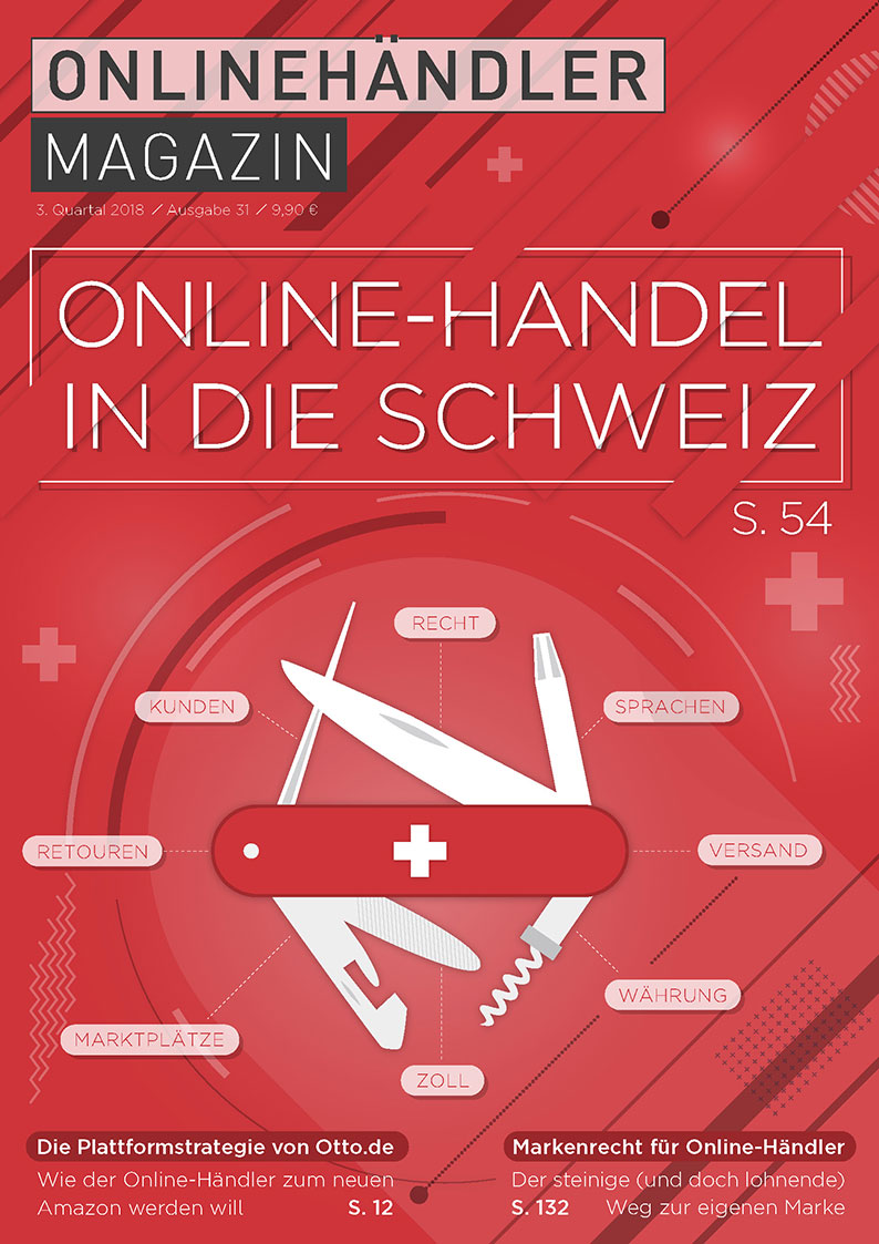 Online-Handel in die Schweiz