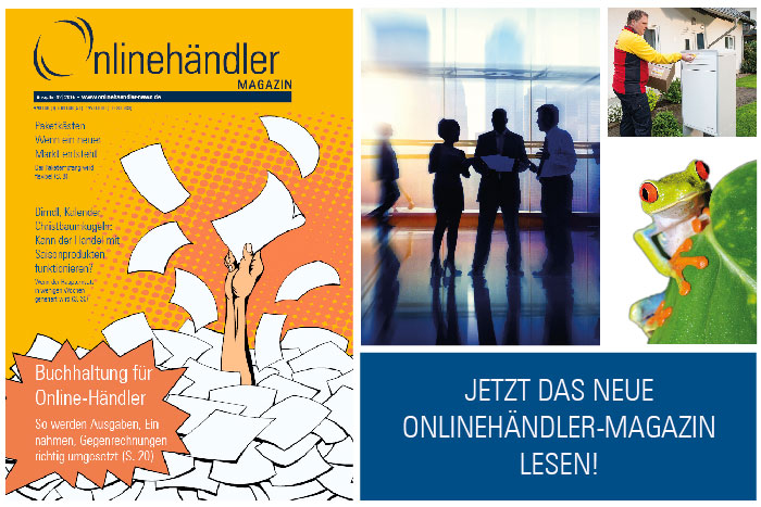 Cover Onlinehändler Magazin Dezember